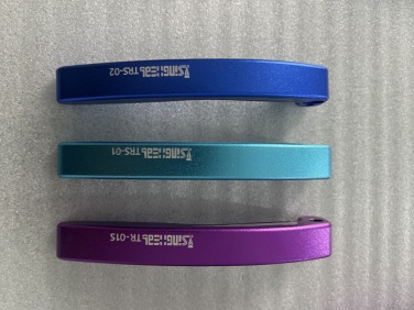 铝合金喷砂氧化+激光雕刻